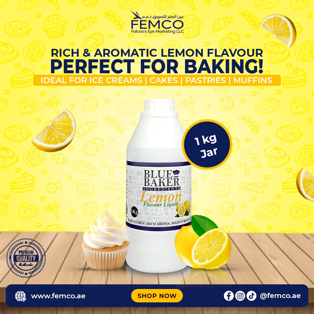 Lemon Flavour Jar of 1kg