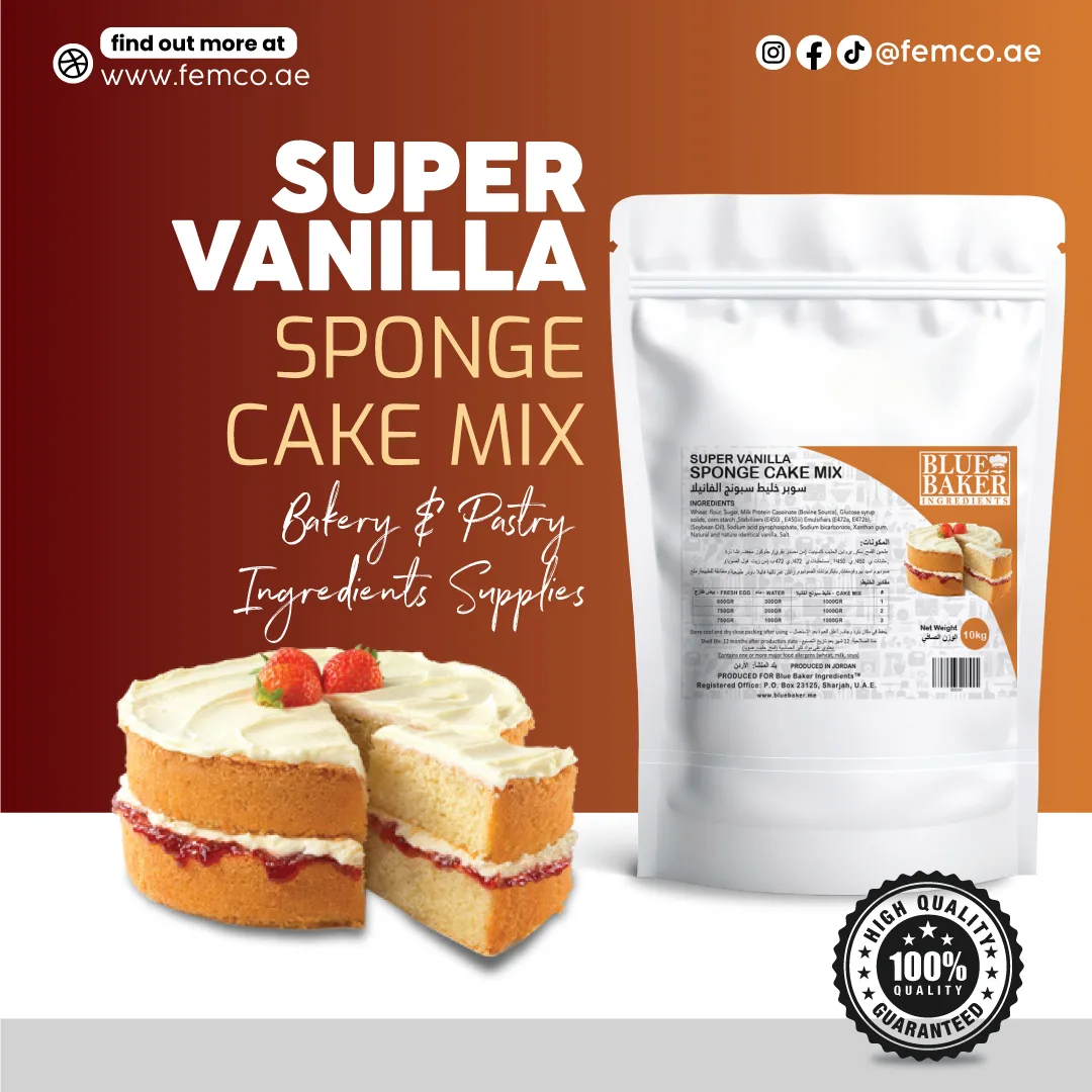 SUPER Vanilla Sponge cake mix 10Kg - Image 2