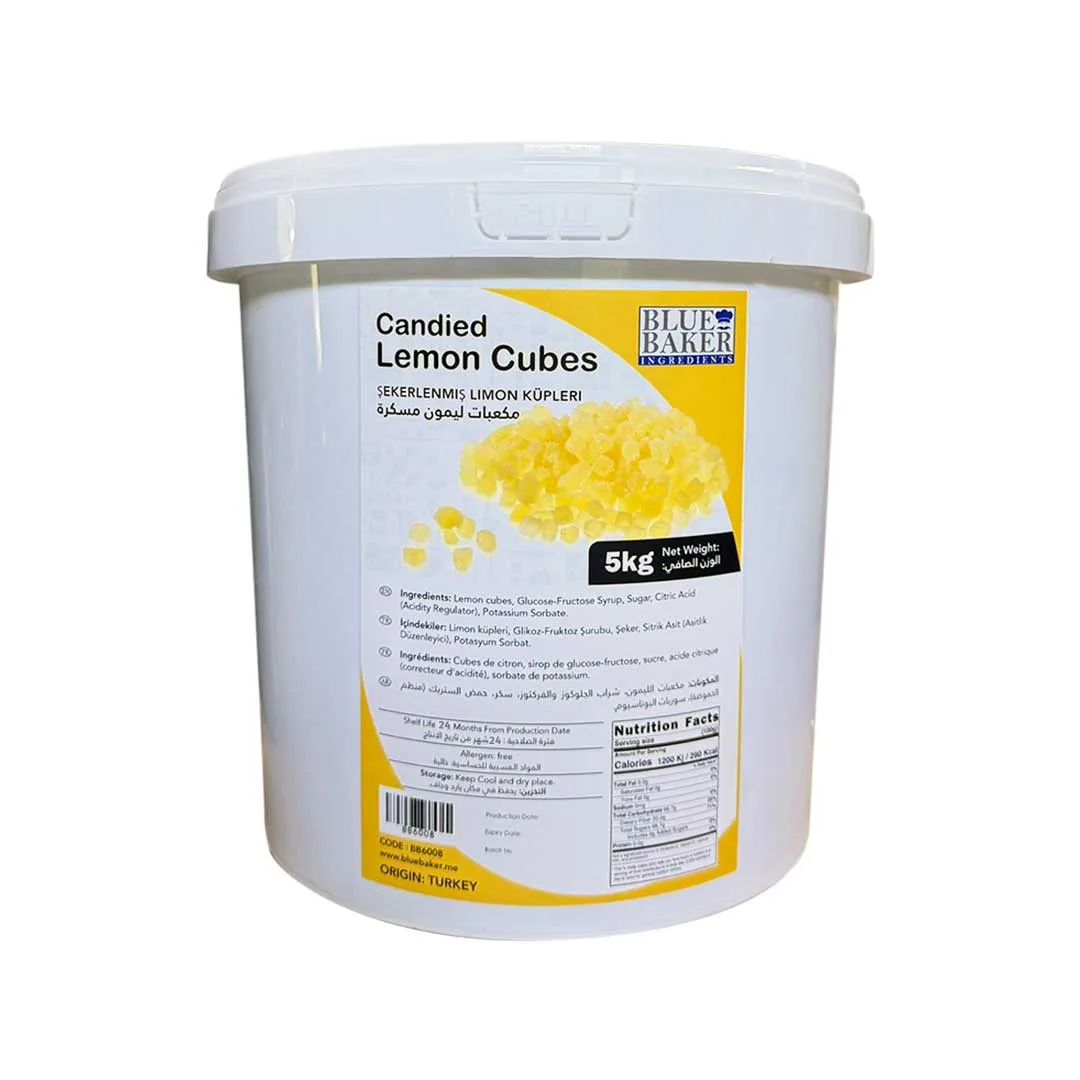 Candied Lemon Cubes