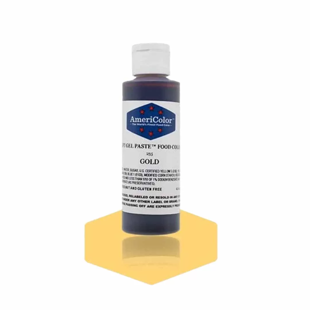 AMERICOLOR Soft Gel Paste Gold (235) 4.5oz