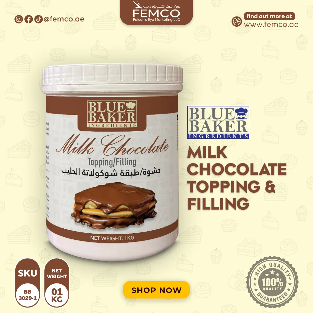 Milk  Chocolate Topping / Filling Cream 1kg Bottle
