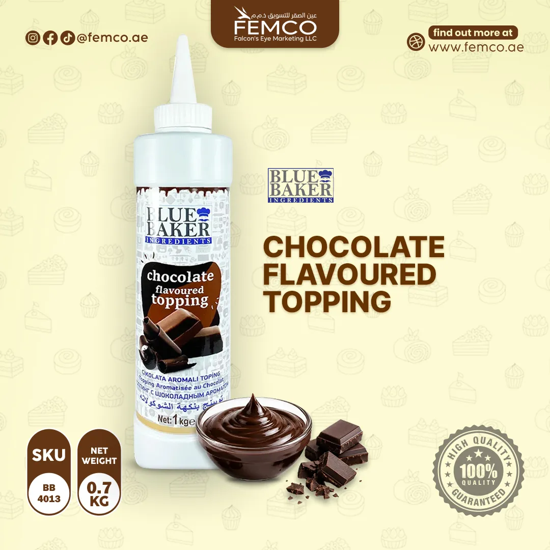 Chocolate Flavoured Topping 1kg Bottle