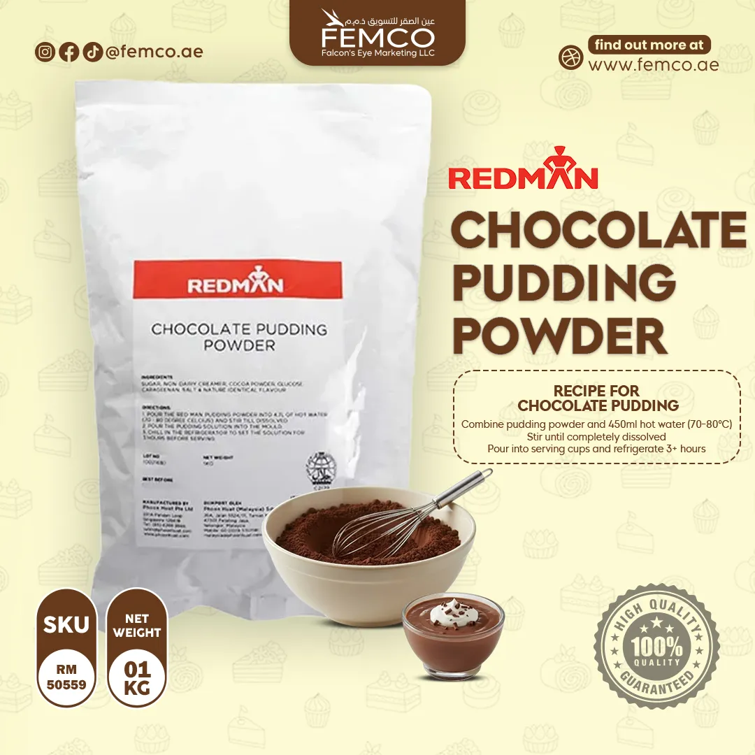 Chocolate Pudding Powder 1Kg Pack