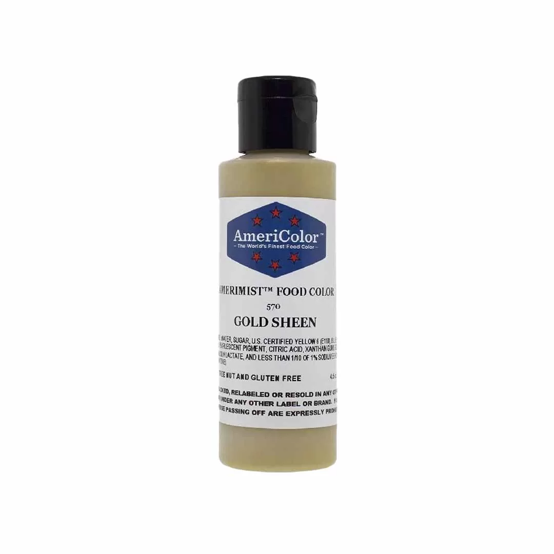 AMERICOLOR Air Brush Gold (570) Sheen 4.5oz