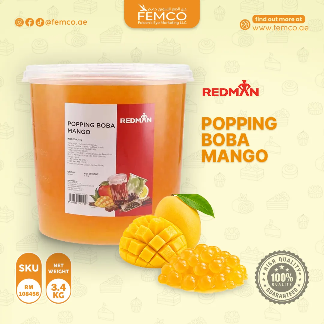 RedMan Popping Boba Mango 3.4kg