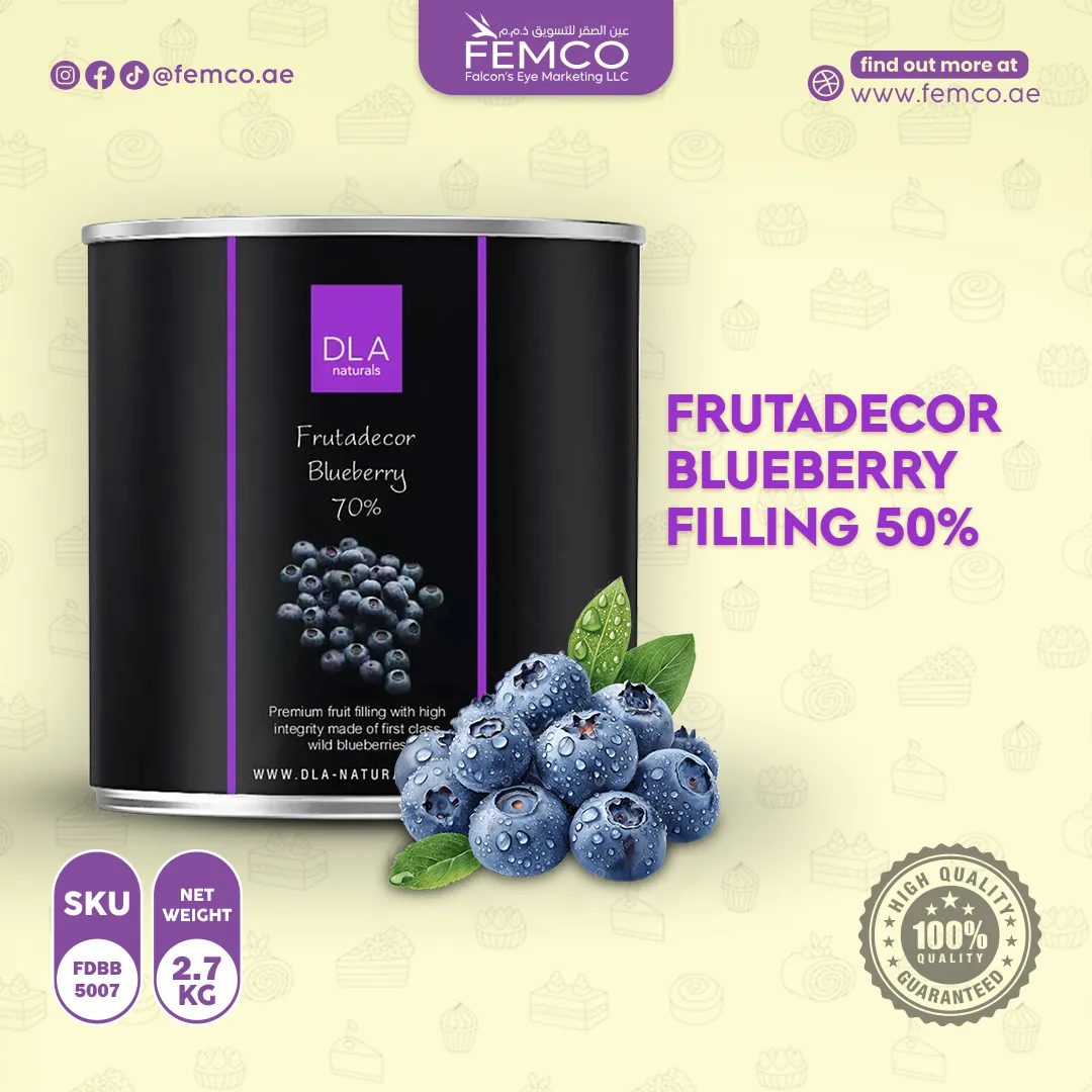 Blueberry Filling 50% 2.7kgs