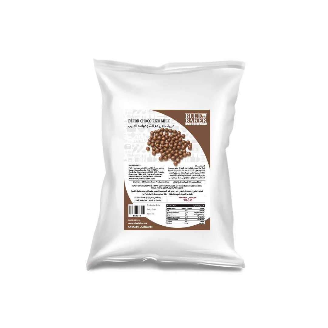 Decor Chocolate Rizo Milk
