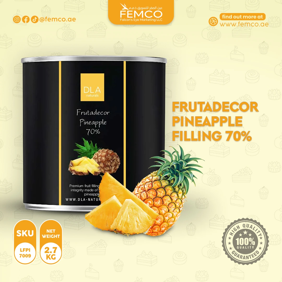 Pineapple Filling 70% 2.7kgs